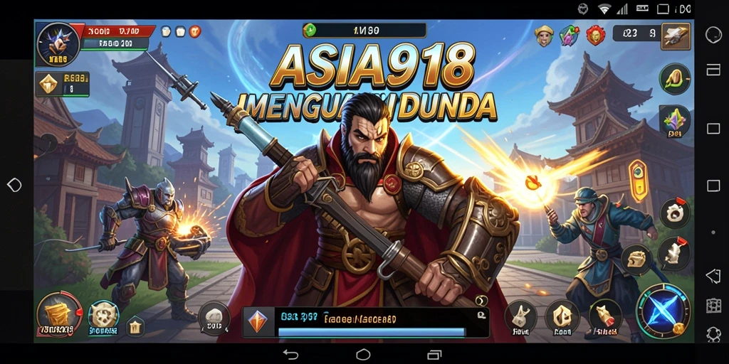 Tampilan gameplay ASIA918 yang penuh strategi dan aksi.
