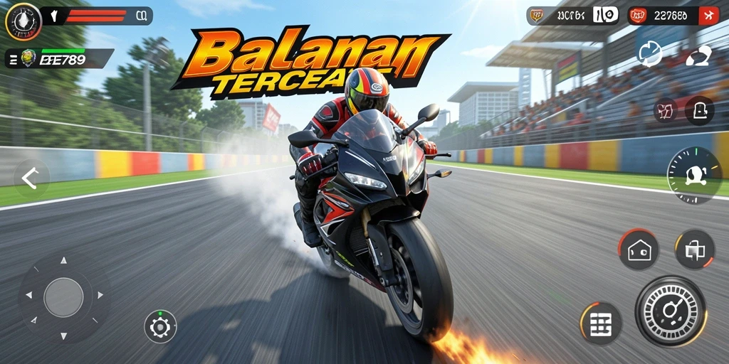 Gameplay seru balapan motor di EE789 dengan grafis memukau.