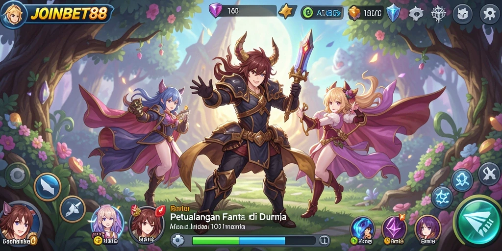 Gameplay intens dan grafik yang memukau di JOINBET88.