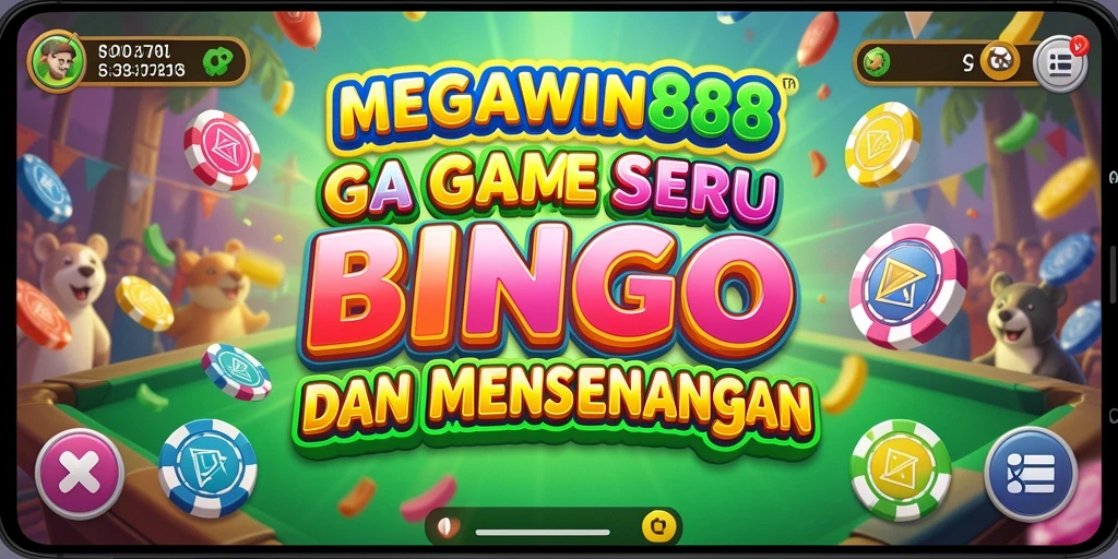 Tangkapan layar gameplay MEGAWIN888 dengan suasana Bingo yang seru.