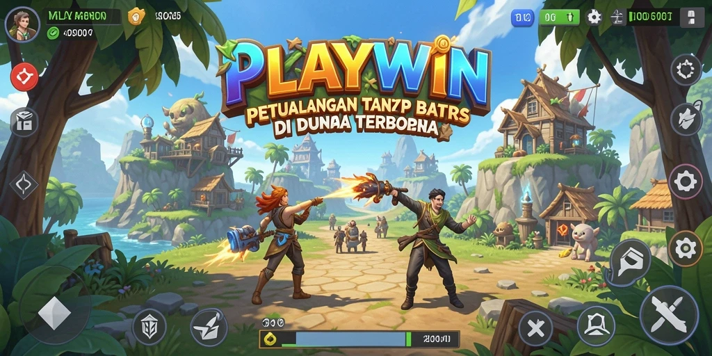 Tampilan gameplay menakjubkan di dunia terbuka PLAYWIN.