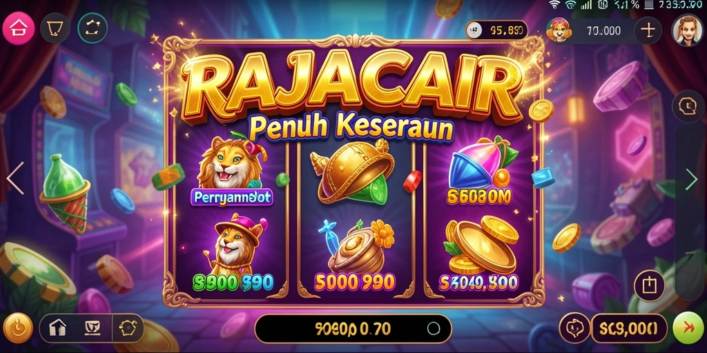 Tampilan menarik dari gameplay RAJACAIR yang memukau.