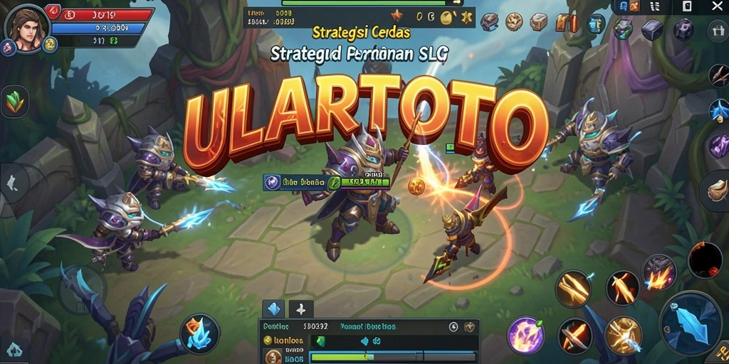 Tampilan gameplay ULARTOTO yang mendebarkan dan penuh strategi.