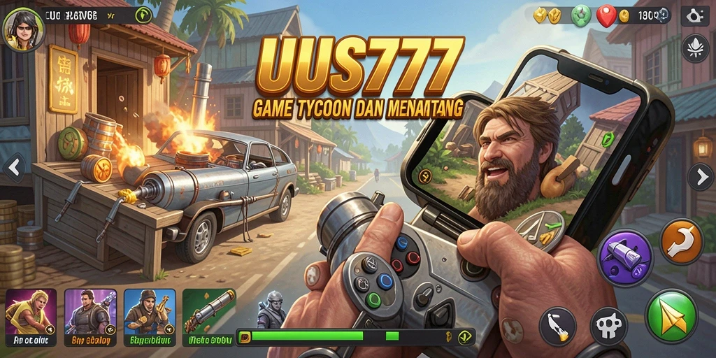 Tampilan gameplay UUS777 yang menarik dan memukau.